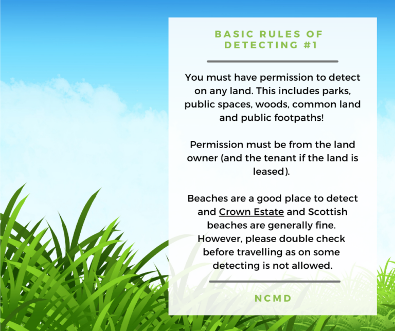 New to metal detecting? National Council for Metal Detecting