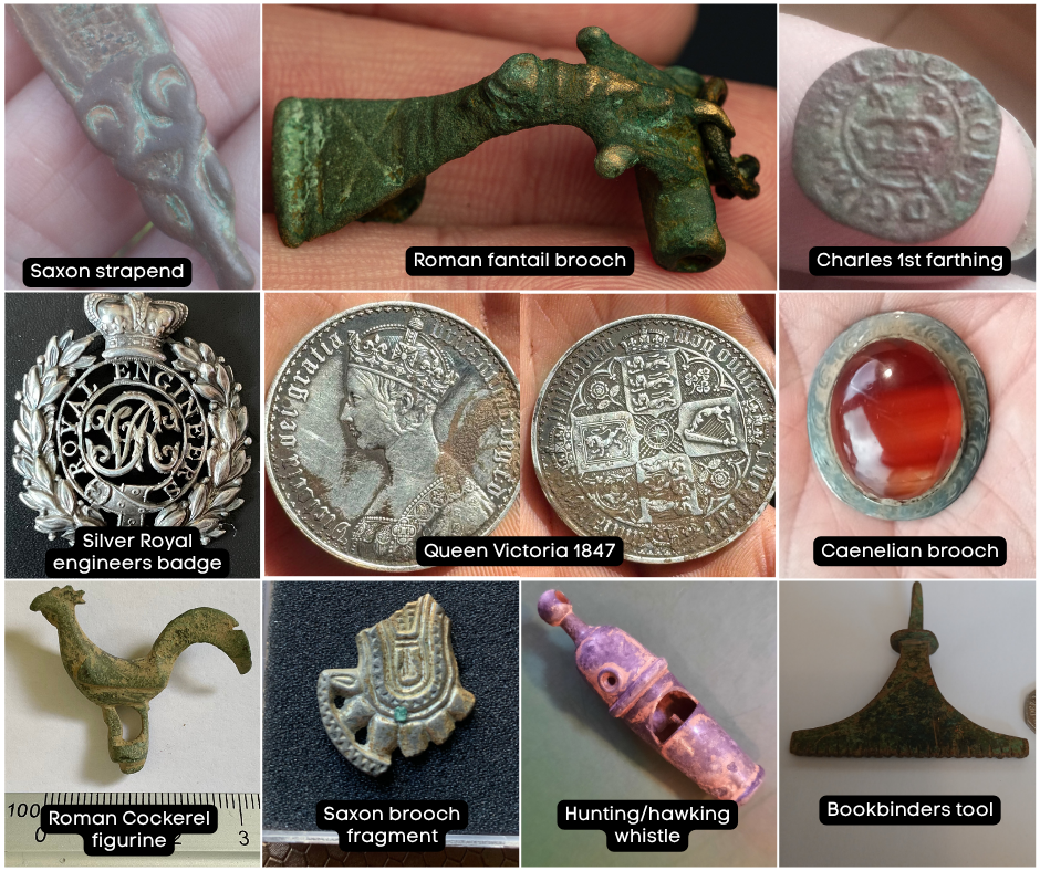 selection of finds entries from May competition