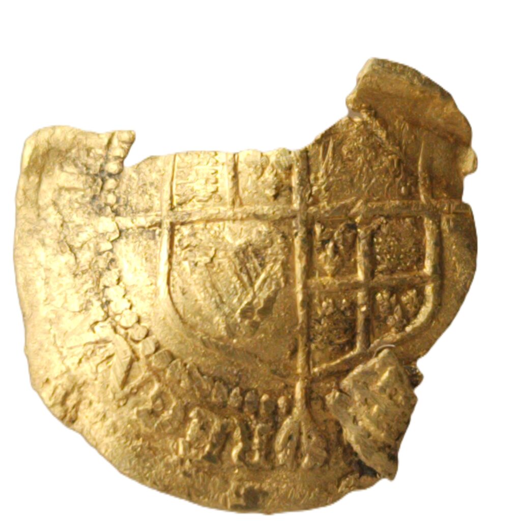 James I half-laurel