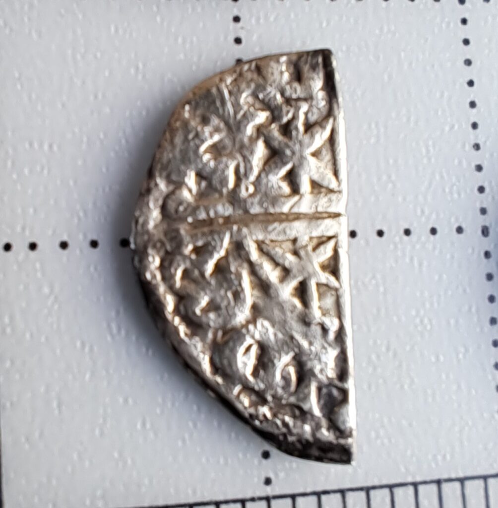 Alexander III 1st issue half cut voided long cross