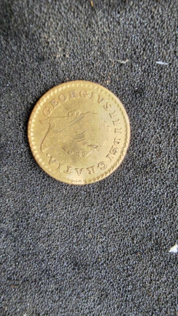 George 3rd Gold Third of Guinea