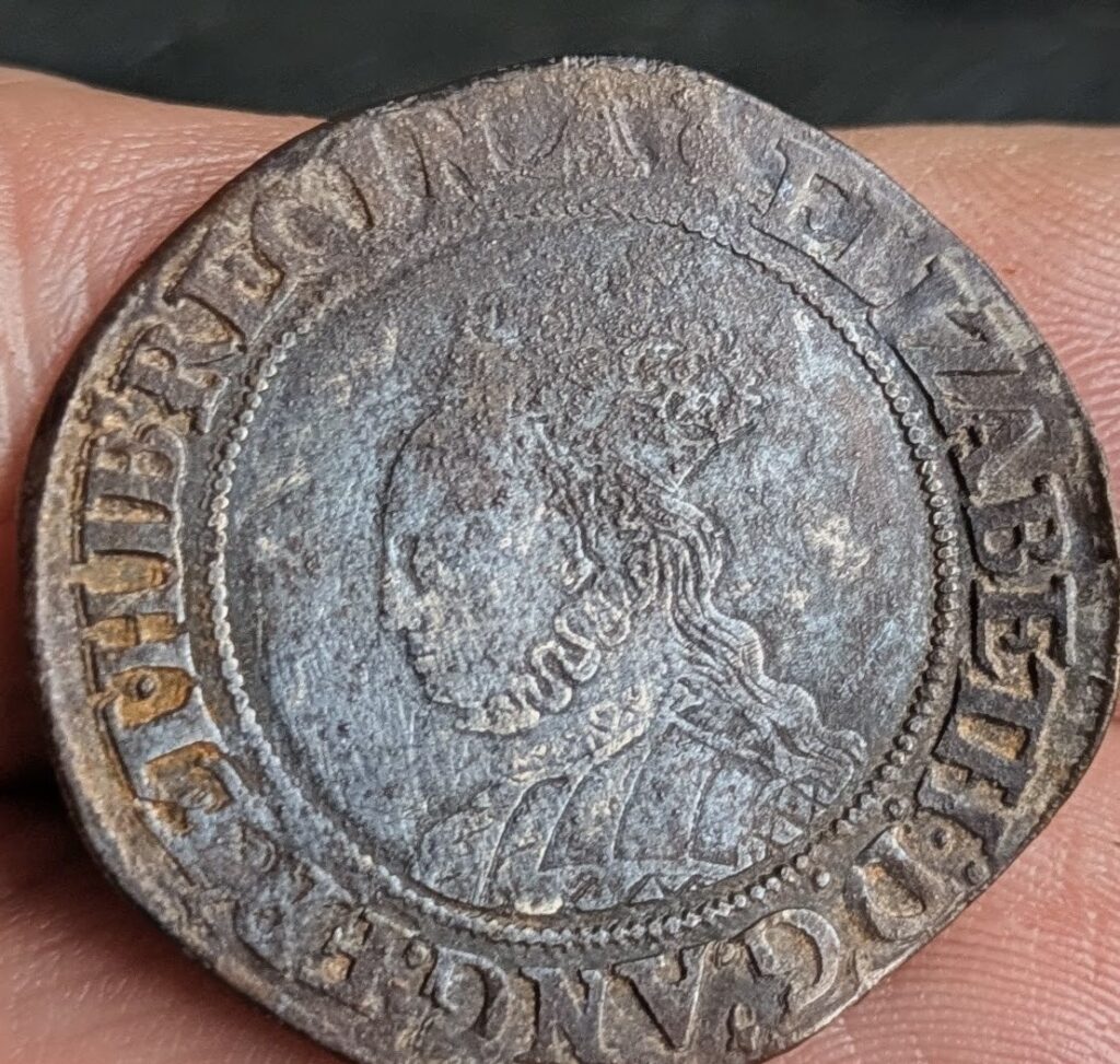 Elizabeth 1 silver shilling