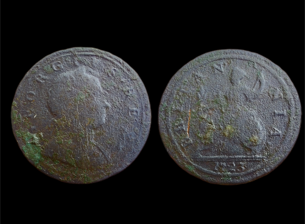 1723 George l Halfpenny