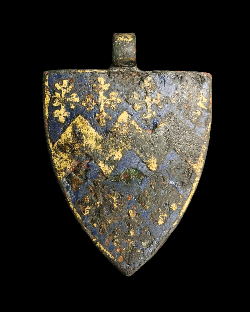 Medieval Heraldic Horse Harness Pendant