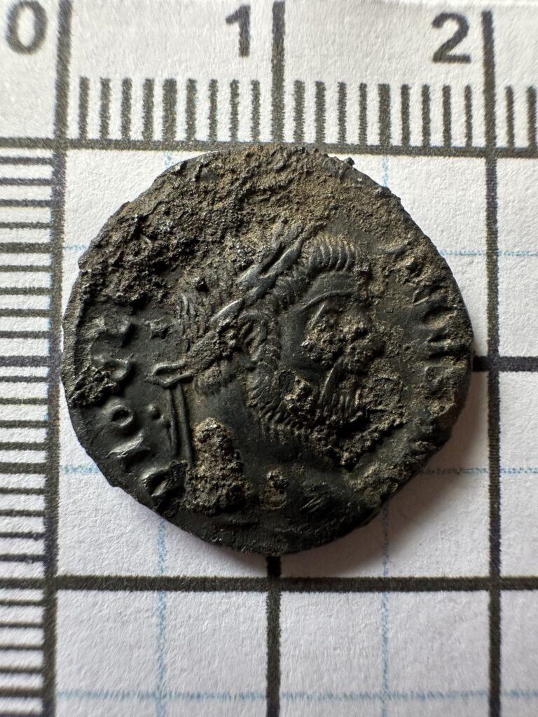 Roman Argentus Diocletian coin