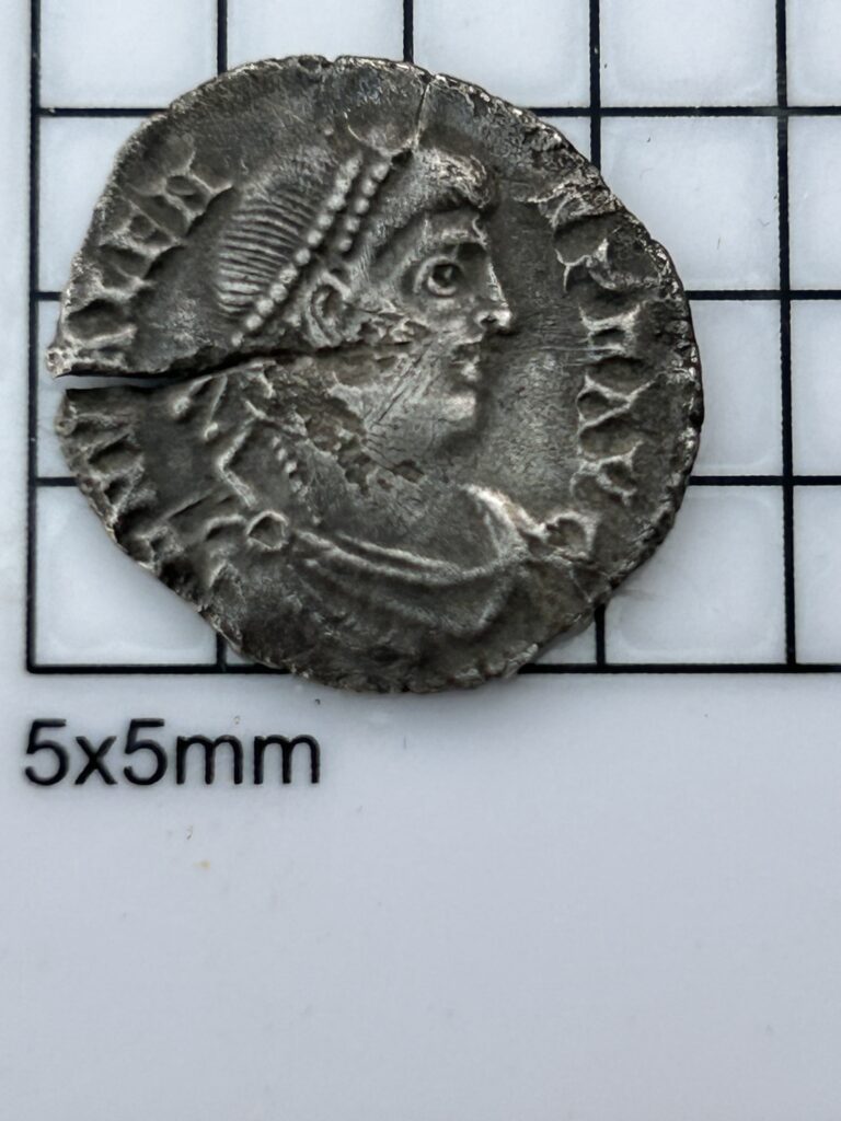 Silver Siliqua late Roman Empire AD 367-378