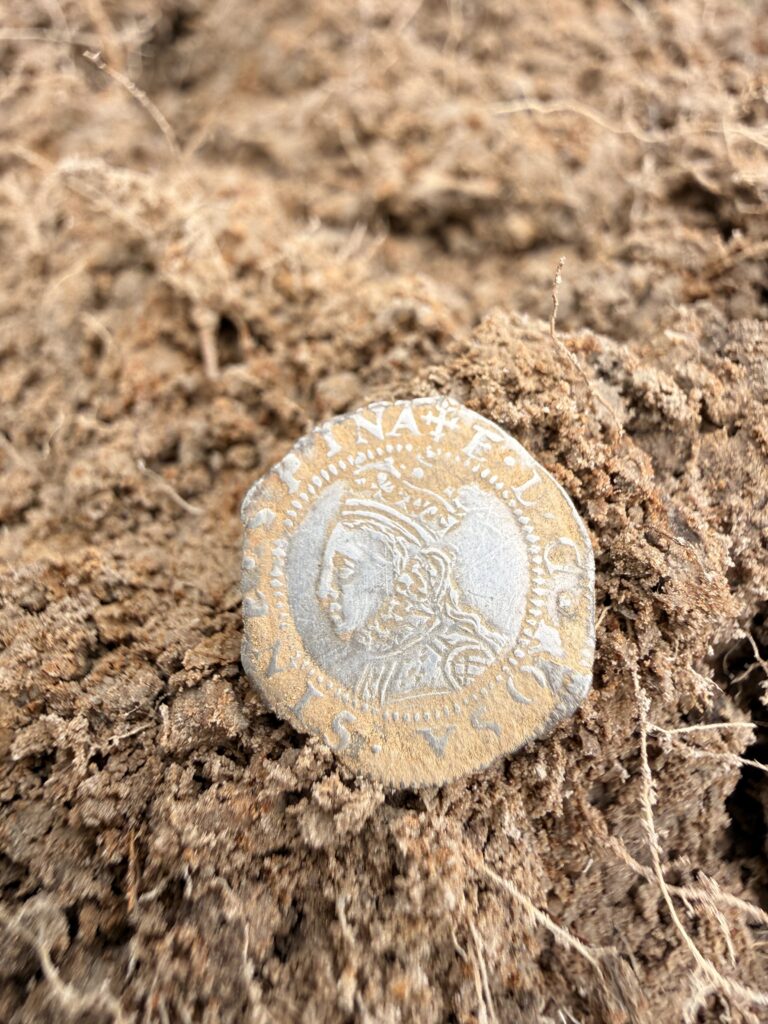 Elizabeth 1st penny 1560/61