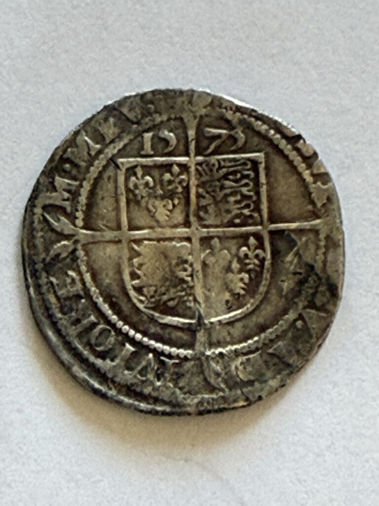 Queen Elizabeth I Sixpence 1575