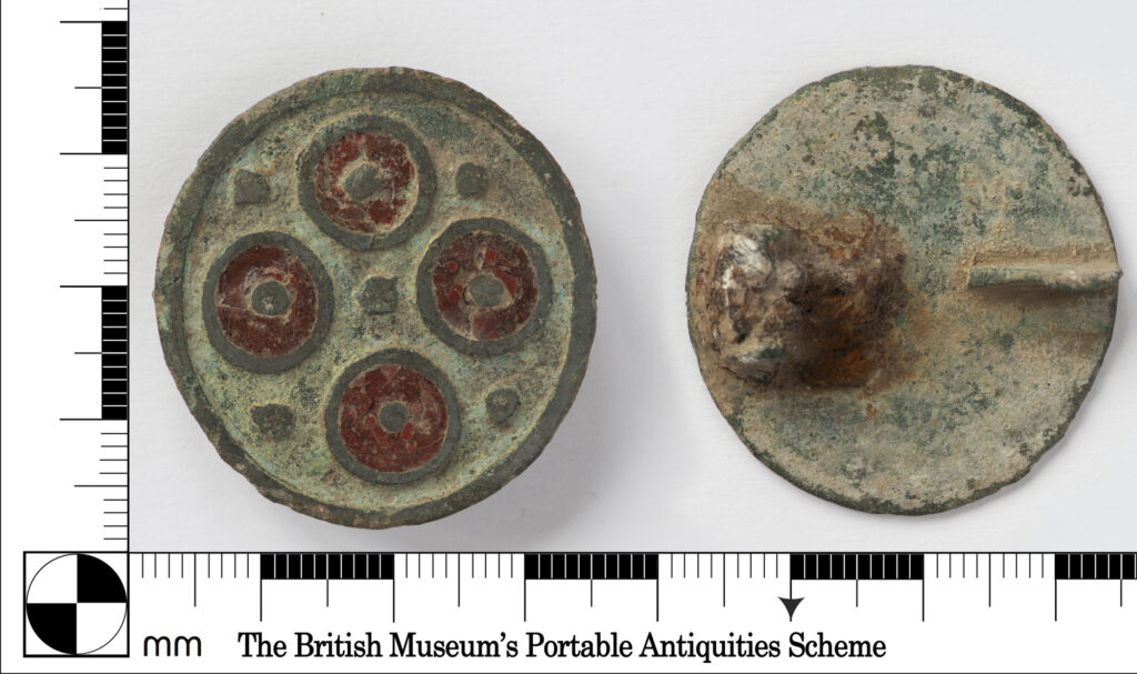 Roman Disc Brooch