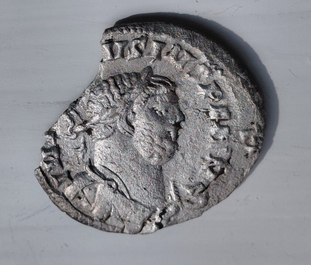 Roman Silver Denarius Emperor Carausius