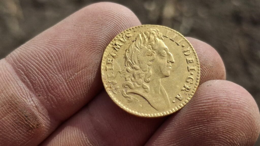 William 3rd Half Guinea 1695
