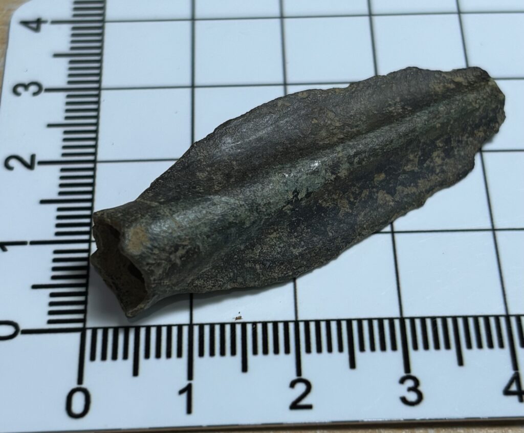 Bronze age spear tip