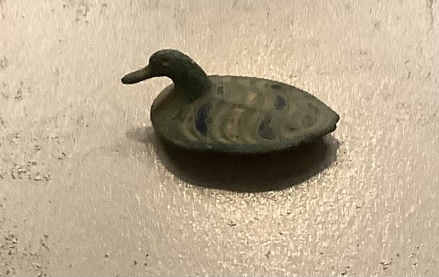 Roman Duck Brooch