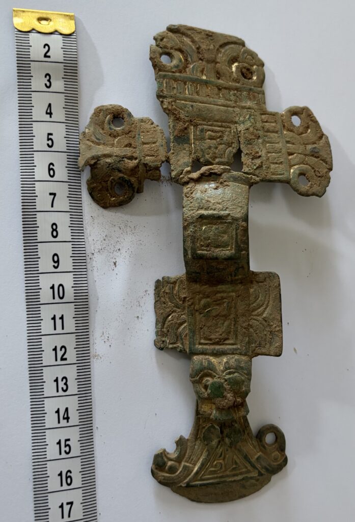 Anglo Saxon florid cruciform brooch